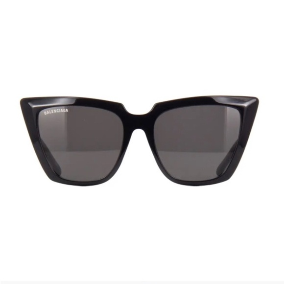 Balenciaga cat eye BB0046S 001 sunglasses - Picture 2 of 10